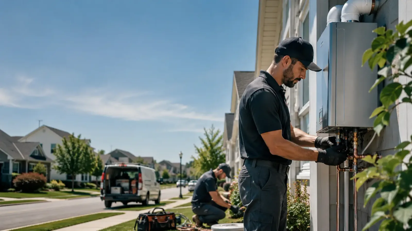 Tankless Water Heater Installation in Fluvanna, TX